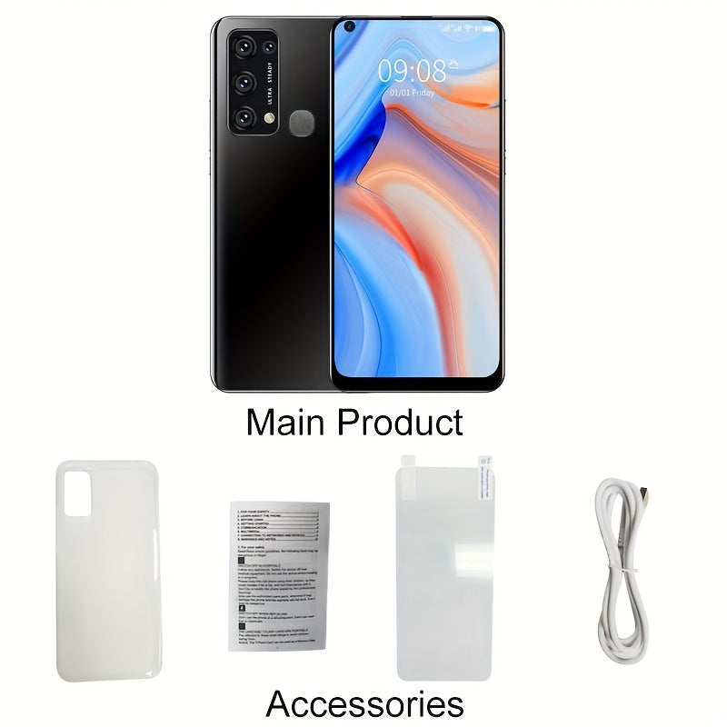 Reno5 Pro Android Smartphone 2GB RAM 32GB ROM 16.13 Cm Large Screen Dual SIM Card Only Supports 3GWCDMA: 850/2100MHZ Cellphone