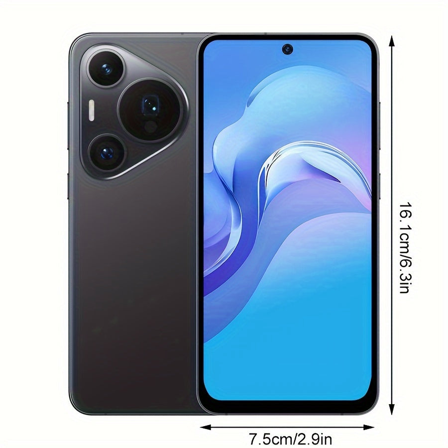 Smartphone F70 Black, 2G RAM+64G ROM, 16.66cm Large Screen, 3200mAh Battery, 3G Network Cellphone, Face Recognition Mobile Phone, 3G WCDMA: 850MHz/2100MHz