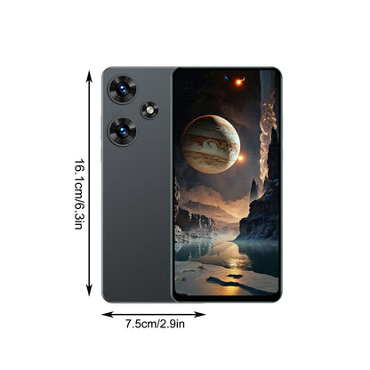 F13pro 6.56-inch Water Drop Screen Smartphone, 2GB RAM + 64GB ROM, 3200mAh Battery, Android 8.0, 3G Connectivity, USB Type-C, Dual SIM, Wi-Fi & Wireless, 1280x720 Display, Face Recognition, Custom Camera Mode, 9:16 Ratio, USB Charging