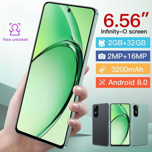 Smartphone F28, 2G RAM+32G ROM, 16.66cm Large Screen, 3200mAh Battery, 3G Network Cellphone, Face Recognition Mobile Phone, 3G WCDMA: 850MHz/2100MHz