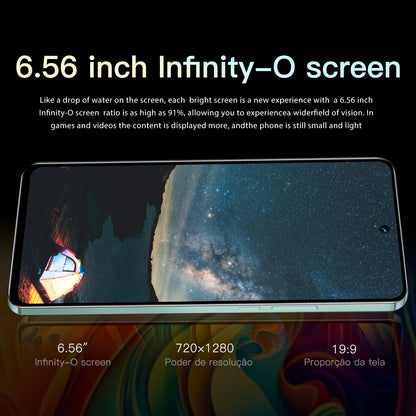 F13pro 6.56-inch Water Drop Screen Smartphone, 2GB RAM + 64GB ROM, 3200mAh Battery, Android 8.0, 3G Connectivity, USB Type-C, Dual SIM, Wi-Fi & Wireless, 1280x720 Display, Face Recognition, Custom Camera Mode, 9:16 Ratio, USB Charging